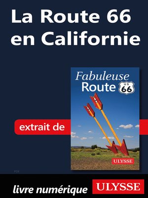 cover image of La Route 66 en Californie